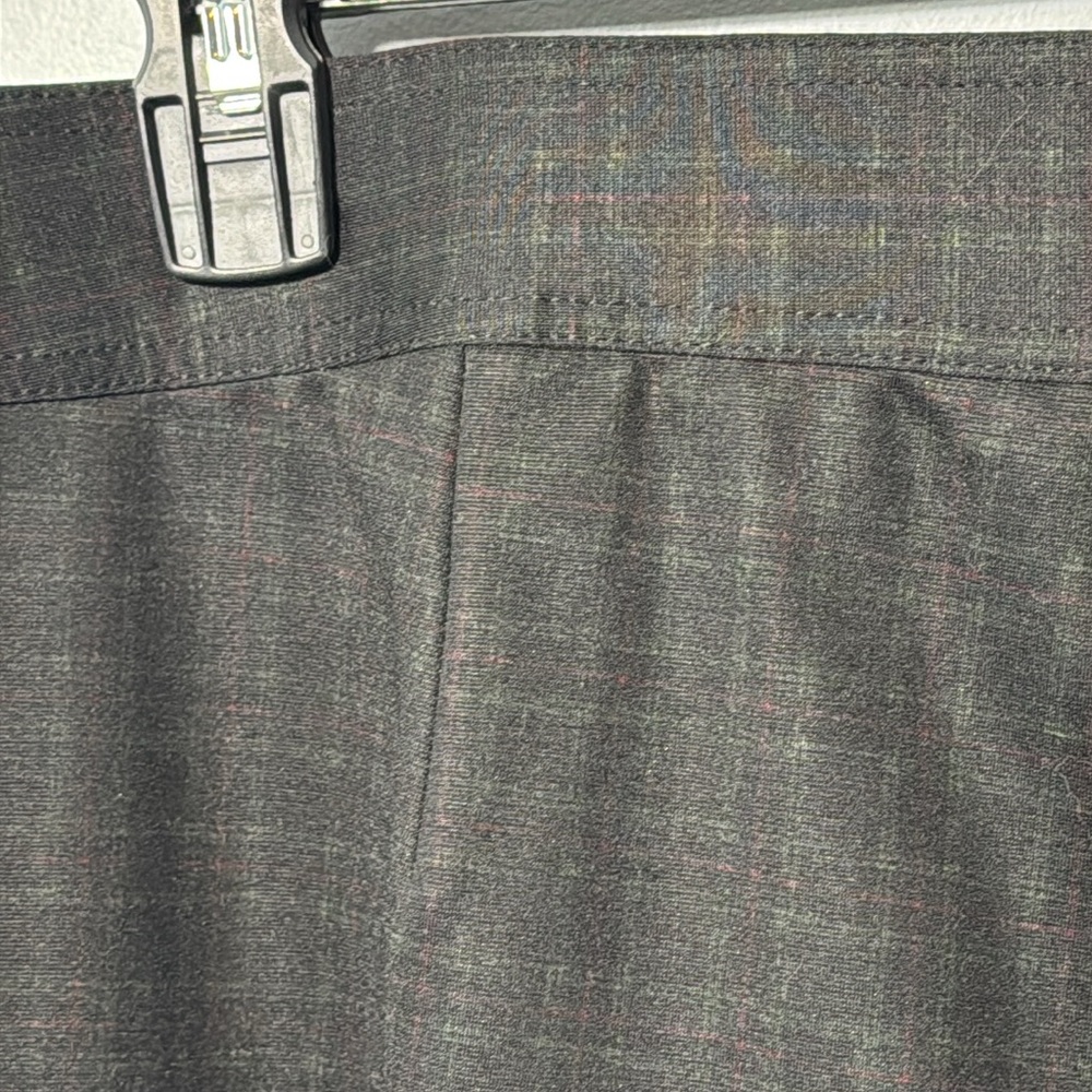 Emaline‎ Pants Pull On Checked Straight Leg Stretch in Size 22W  NWT - Picture 12 of 15